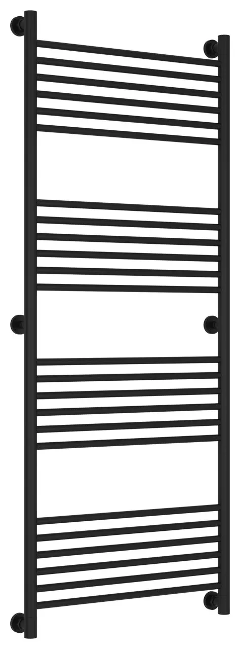 Полотенцесушитель водяной ДР Богема прямая 1500х600 Матовый чёрный 61000₽