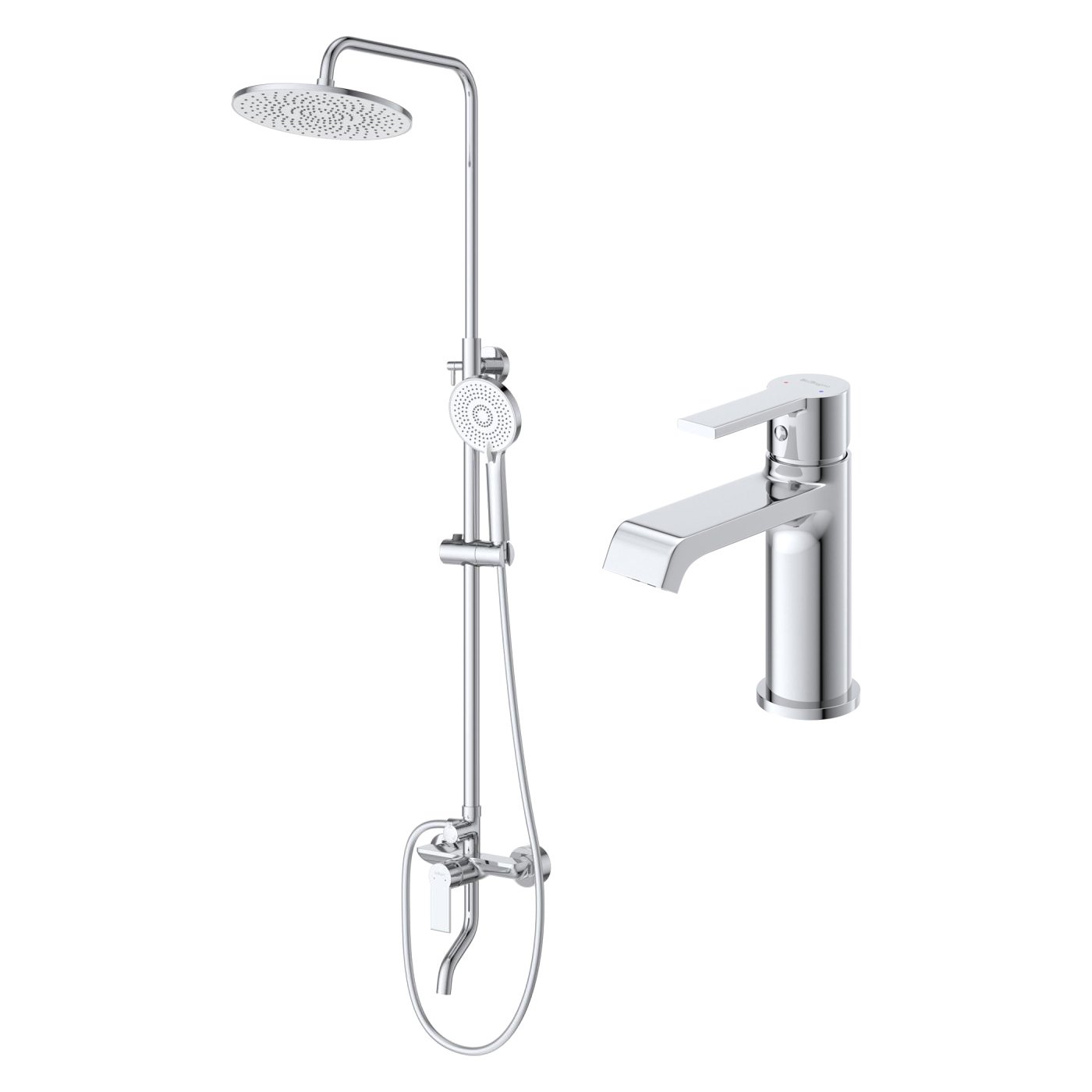 Комплект для ванной BelBagno Aurora VSCMLVM хром 19720₽
