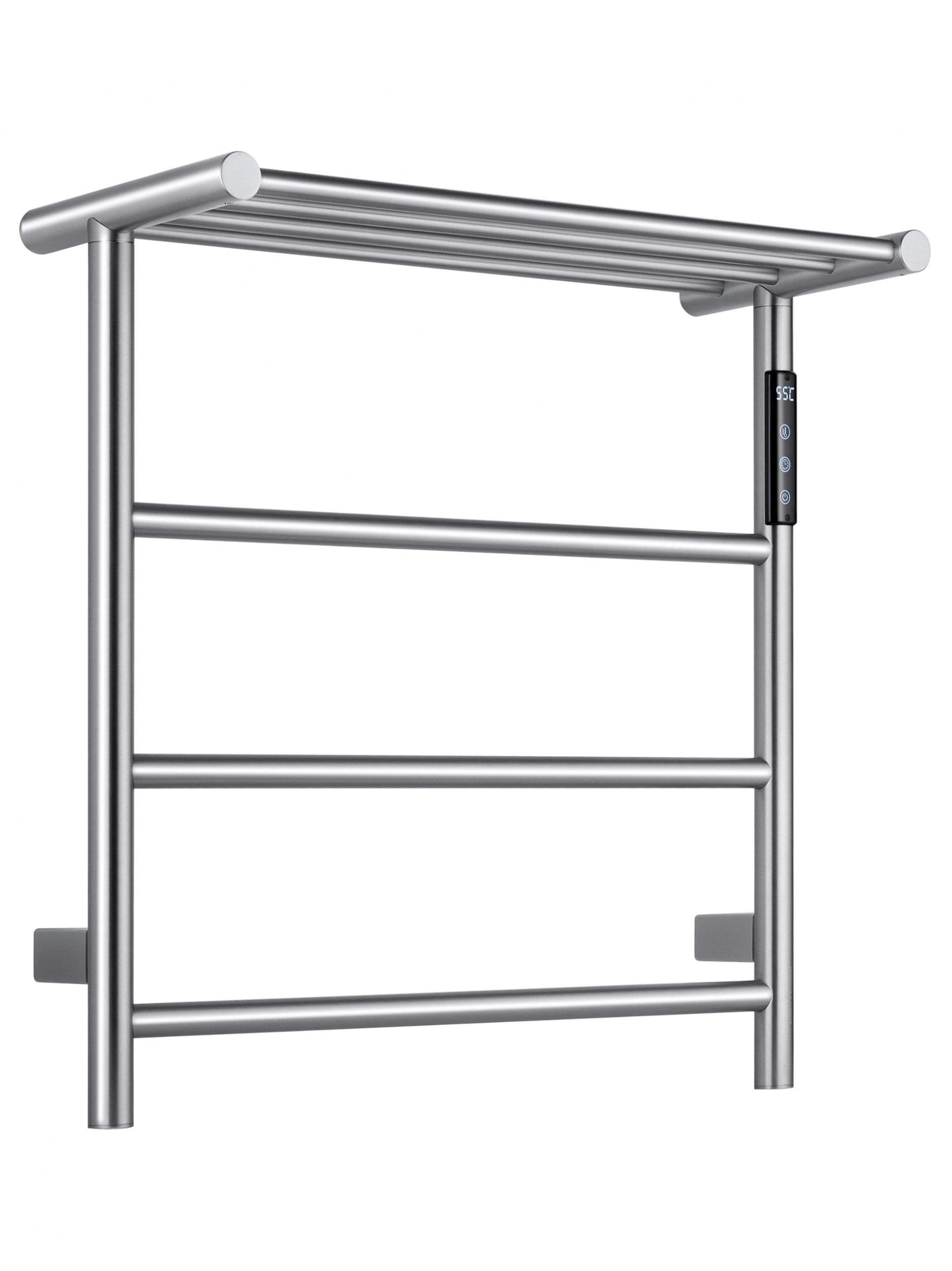 

Полотенцесушитель электрический Wonzon & Woghand Bonn WW-AL402-BR брашированный никель