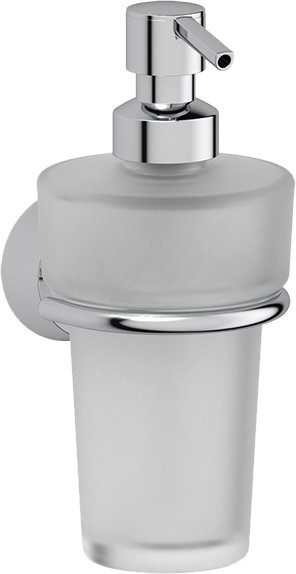 Дозатор для жидкого мыла Fbs Vizovice (VIZ 009), хром, пластик  - купить со скидкой