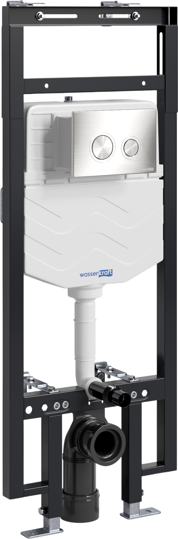 

Система инсталляции для унитазов Wasserkraft Dinkel 58TLT.010.ME.BN01 с кнопкой смыва никель