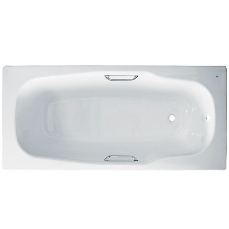ATLANTICA Ванна стальная B80A 180х80 см., с отв. для ручек, BLB