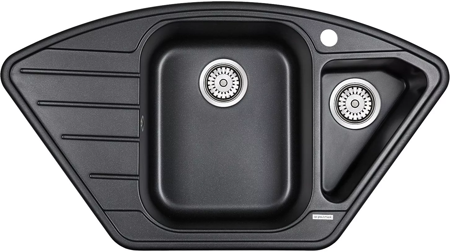 

Мойка кухонная Paulmark Wiese PM529050-BL черный
