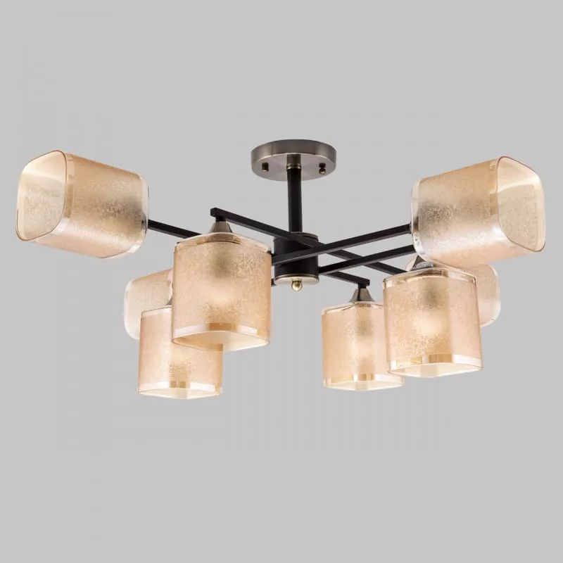 

Потолочная люстра IMEX MD.4212-8-S-BK+AB