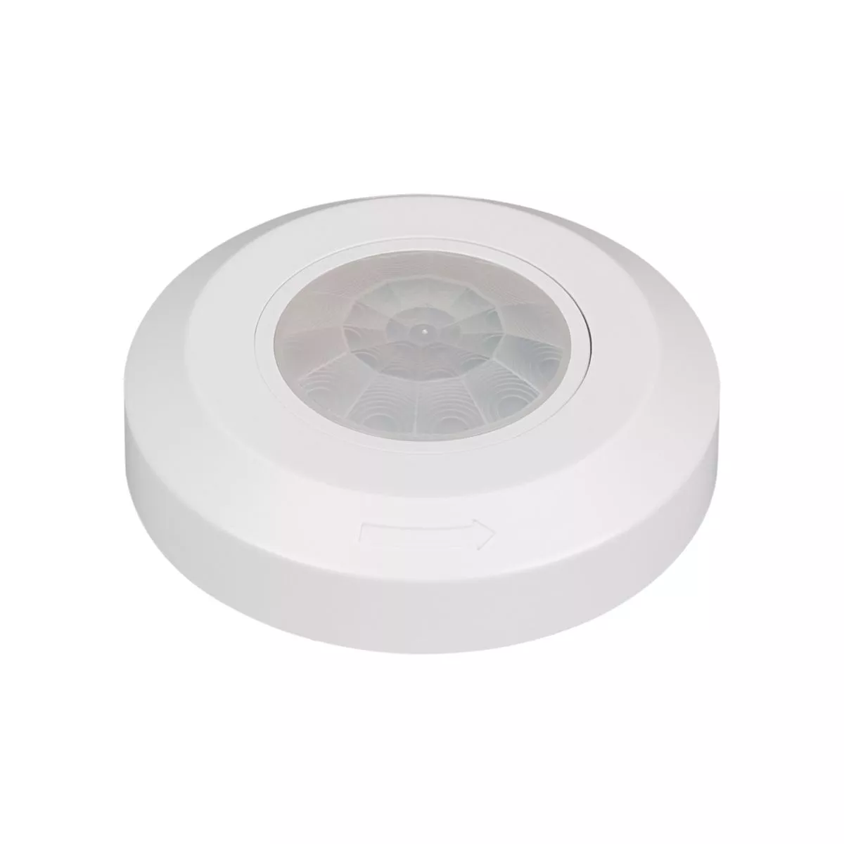 Датчик движения Arlight PRIME-PIR-SURFACE-R76-100W (белый, 230V, 0.87A, SLIM) (IP20 Пластик) 031845(2)
