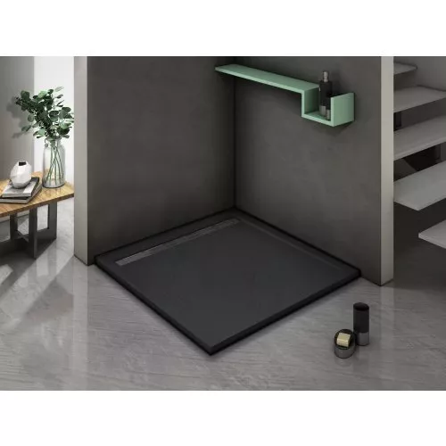 

Душевой поддон с сифоном WeltWasser WW TRS 100 STONE-BL 100х100 черный (10000004379)