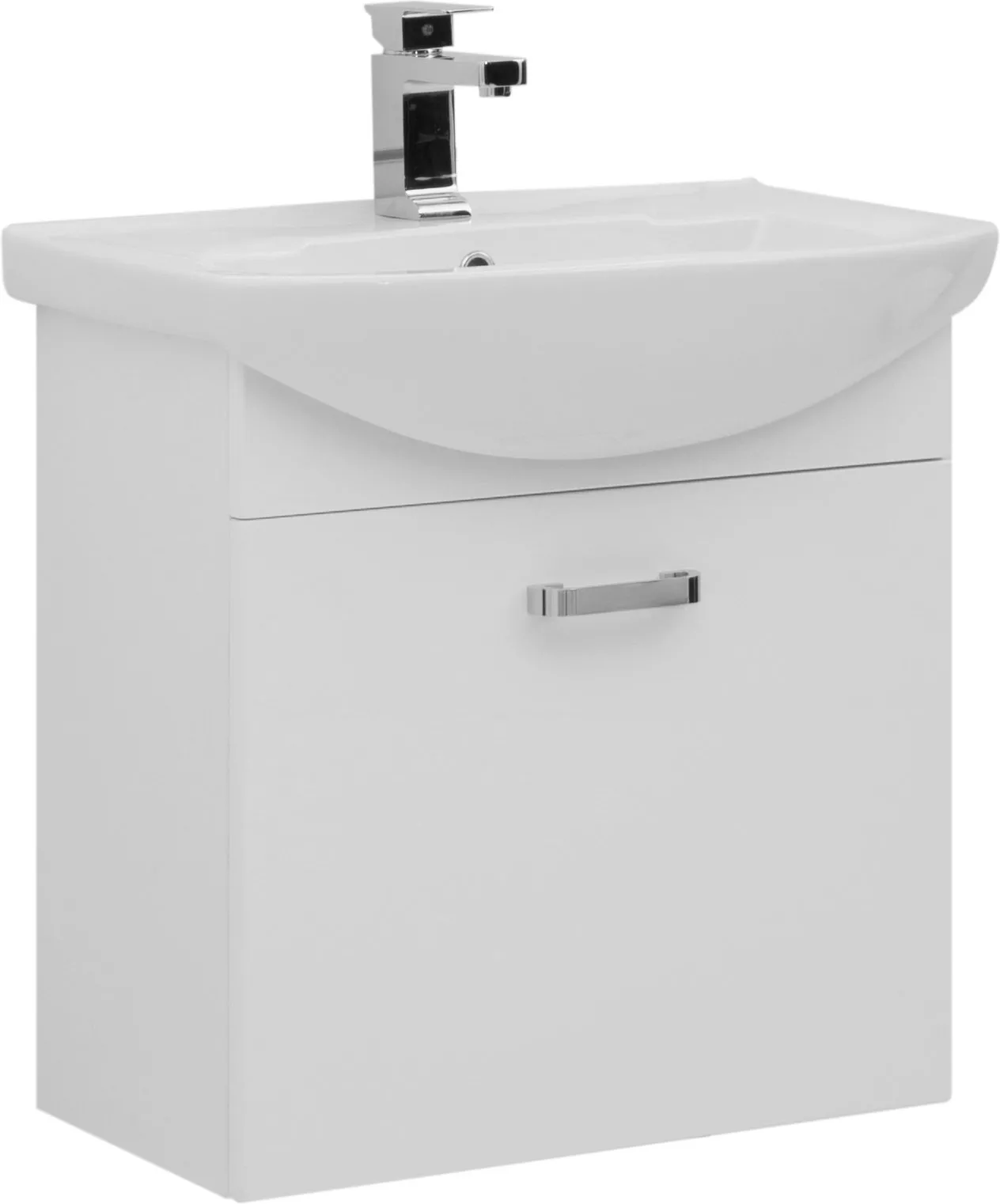 

Тумба для комплекта Aquanet Ирис 65 1 ящик, Белый