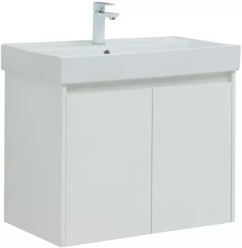 

Тумба Nova Lite 75 2 дв. цв. бел. глянец (298850)