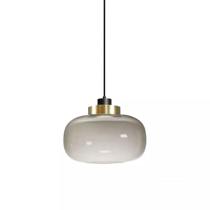 

Подвесной светильник Delight Collection Legier 9969P/B gold/smoky