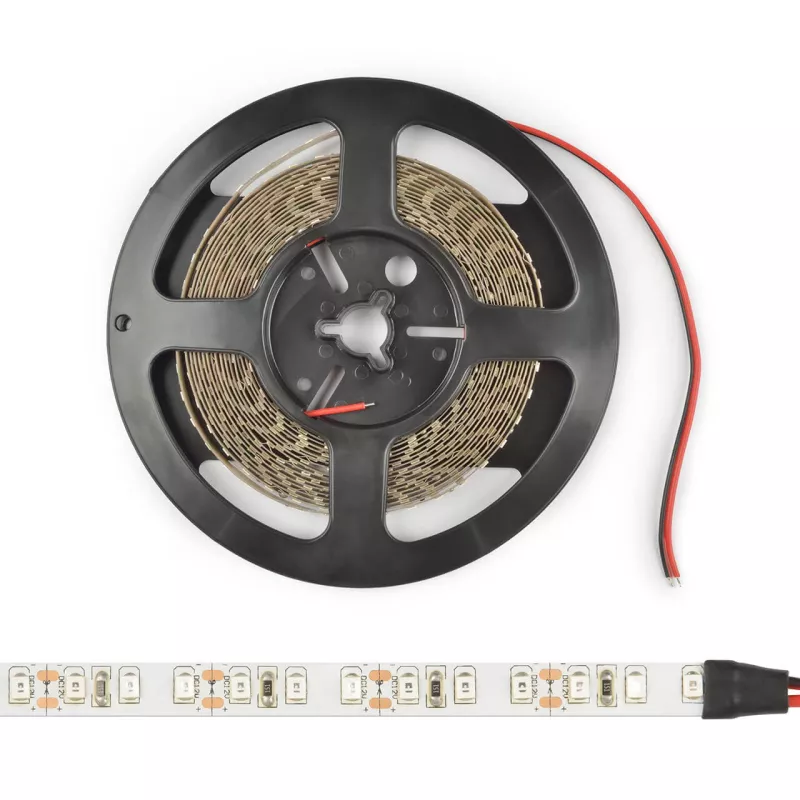 

Светодиодная лента (UL-00005871) Uniel 9,6W/m 120LED/m 2835SMD белый 5M ULS-2835-120LED/m-8mm-IP20-DC24V-9,6W/m-5M-4000K