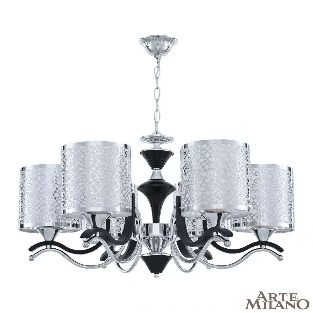 

Подвесная люстра Arte Milano Florentia-6787 306787/6 Bk/Ni