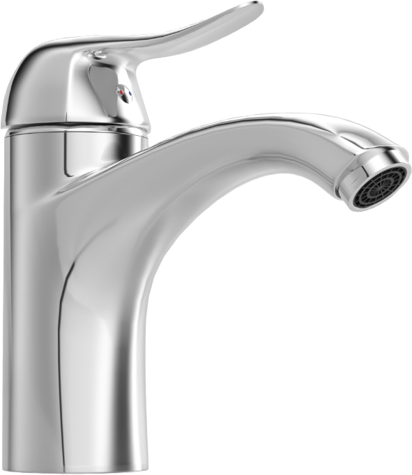 

Смеситель для раковины MEGA Mercan MG-SER114 хром