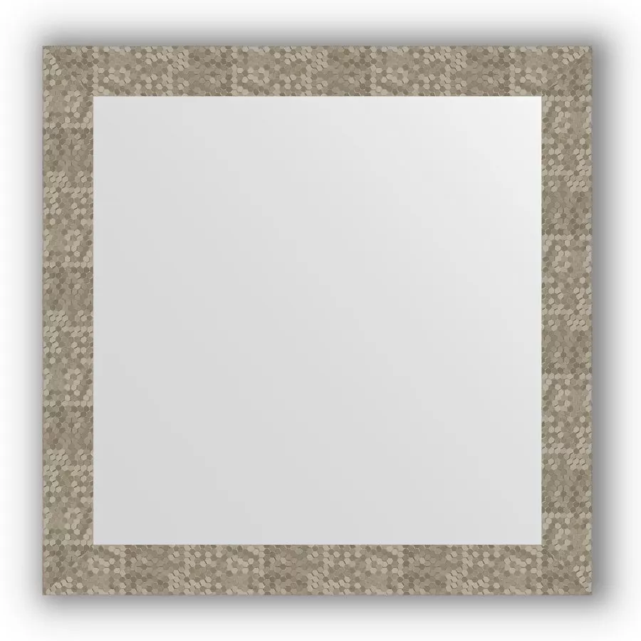 

Зеркало Evoform Definite BY 3244 76x76 соты титан