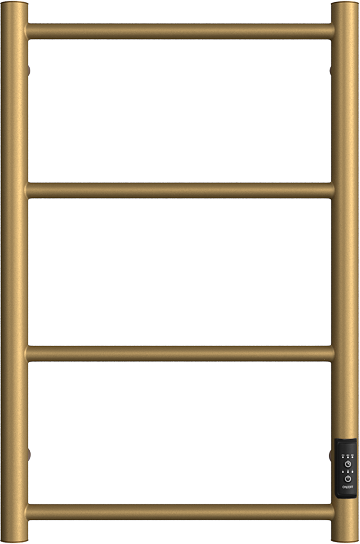 

Полотенцесушитель электрический Двин J Neo 4657795054624 60x45 см, подключение справа, слева, матовый золотой, матовое золото, лесенка