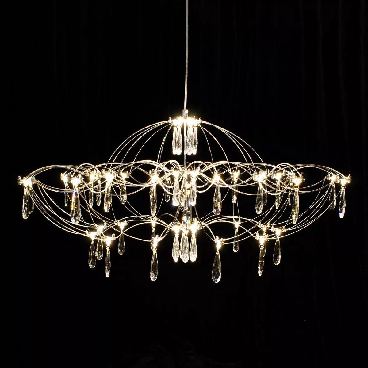 

Подвесная светодиодная люстра Citilux Aster CL208010