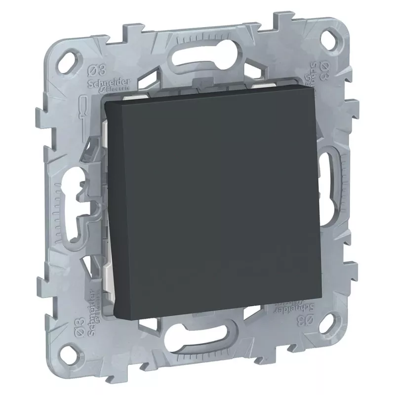 

Выключатель кнопочный Schneider Electric Unica New 10A 250V NU520654