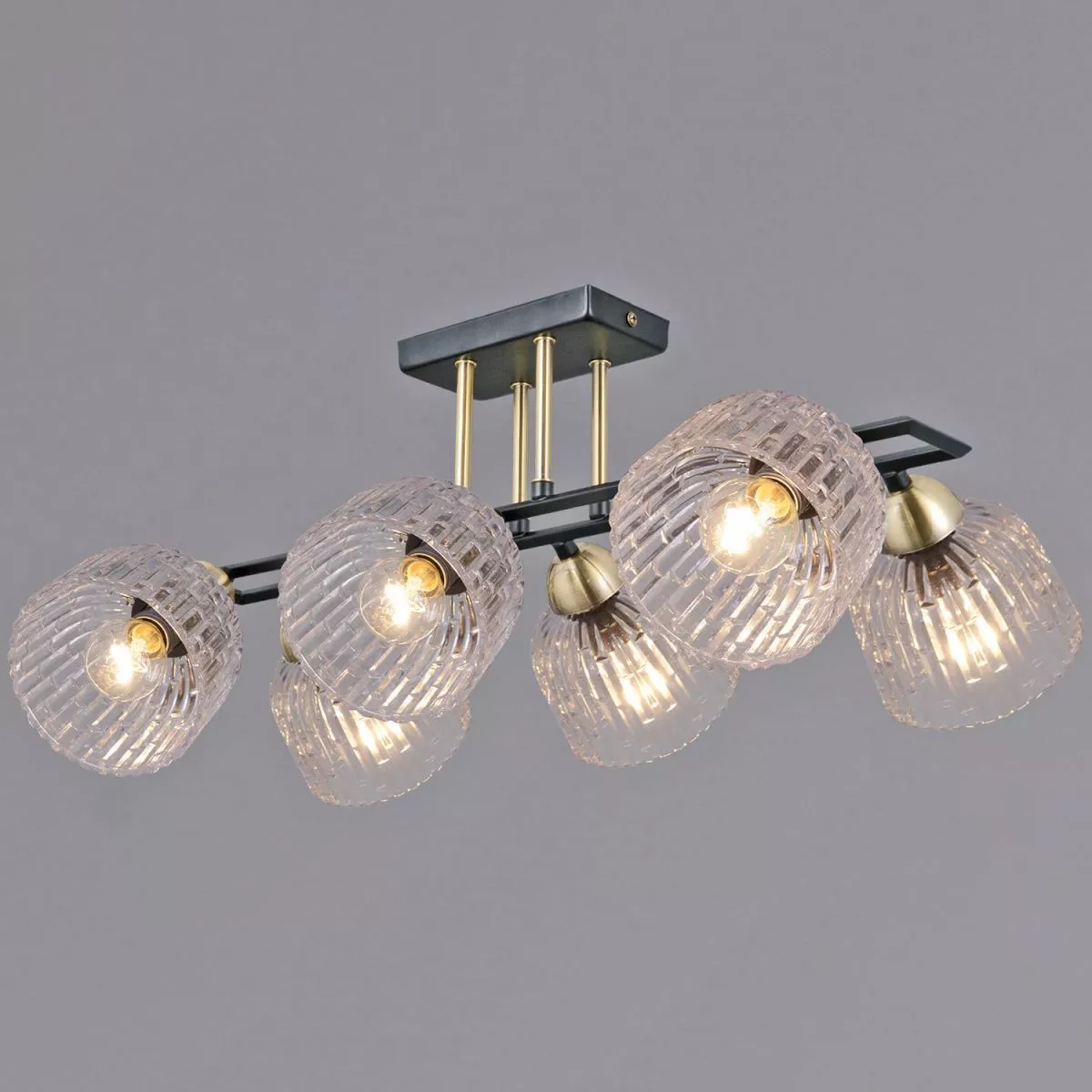 

Потолочная люстра Illumico IL0794-6SQ-25BKAB ELITE