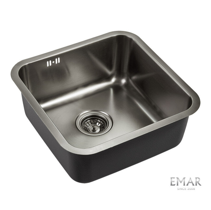 Мойка для кухни EMAR PVD Nano 127A (EMB-127A PVD Nano Dark) dark