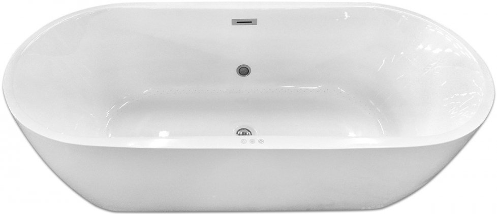 Акриловая ванна Abber AB9219 E, цвет белый - фото 1