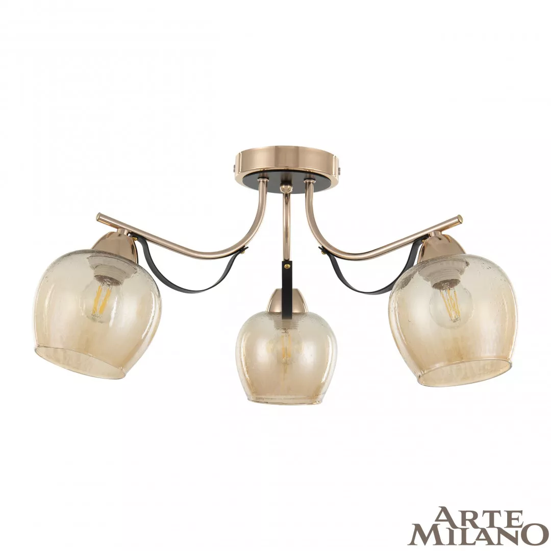 

Потолочная люстра Arte Milano Amalfi 322306/3 FG+BK