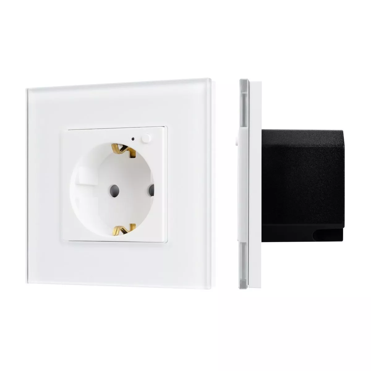 

Розетка электрическая с Zigbee управлением Arlight SCT-OMALI-EUZB1-PL-WH (240V, 16A, Zigbee) 050215