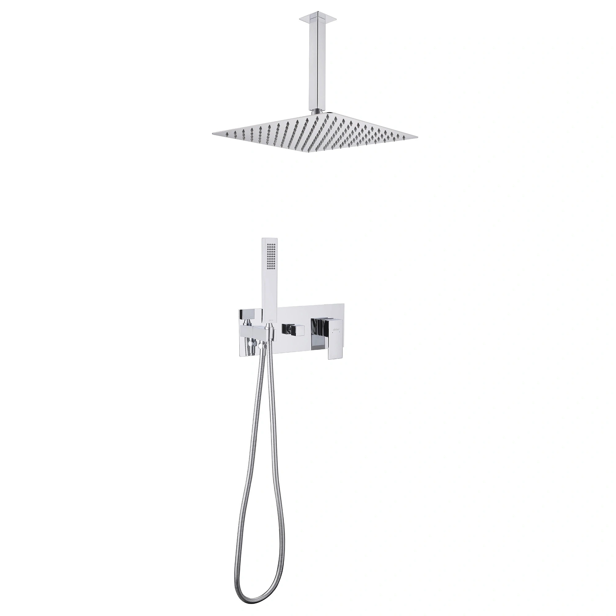 Душевой комплект Abber Daheim AF8221 С ВНУТРЕННЕЙ ЧАСТЬЮ хром 33200₽