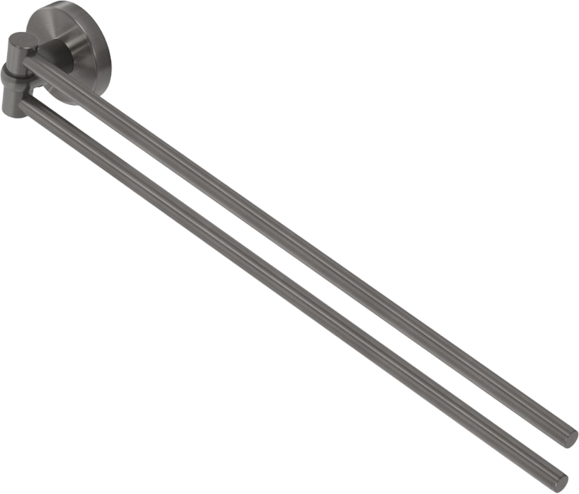 

Полотенцедержатель Cezares Relax THD-S-GM оружейная сталь