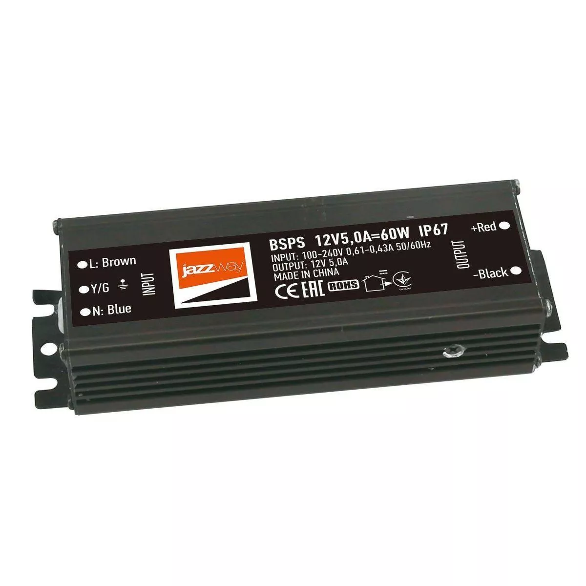 

Блок питания Jazzway BSPS 12V 60W IP67 5A 3329273A