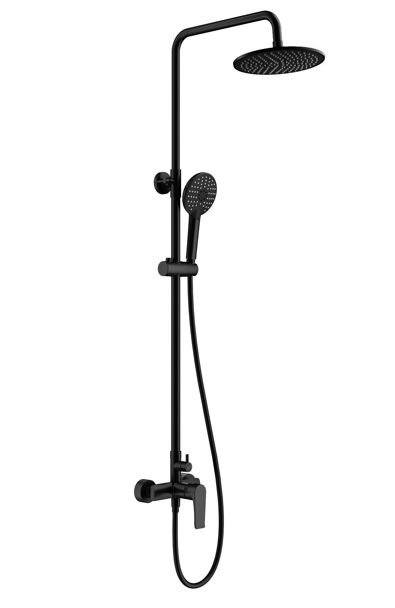 

Душевая стойка Wonzon & Woghand WW-A30103-MB матовая черная