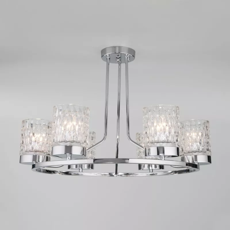 

Потолочная люстра Eurosvet Calle 60127/6 хром