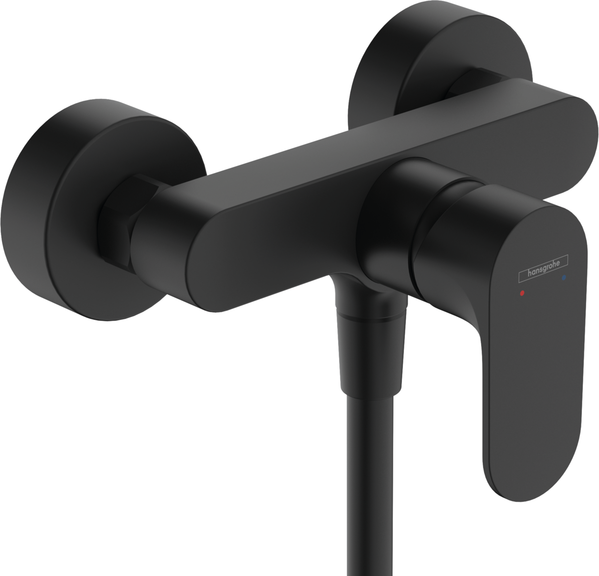 

Смеситель для душа Hansgrohe Rebris S 72640670 черный матовый