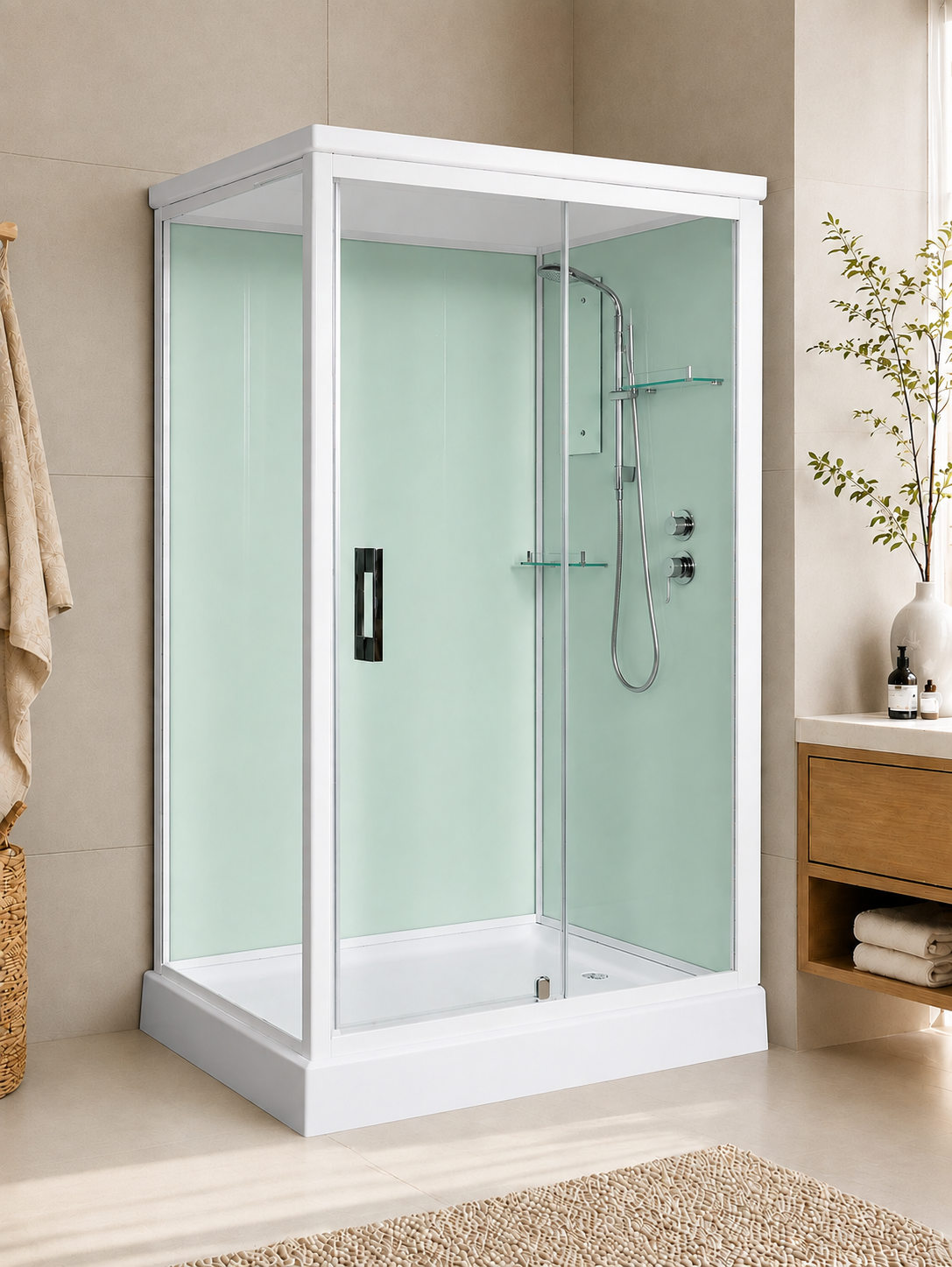 TANA 120/80 Душевая кабина с поддоном