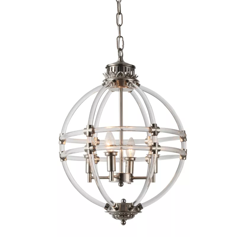 

Подвесная люстра Delight Collection Impero KM0766P-4 nickel