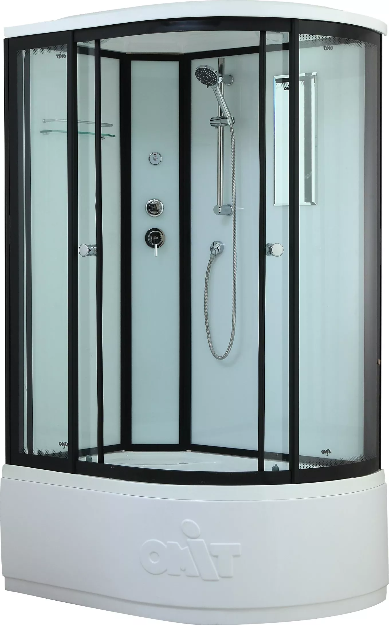 

Душевая кабина Timo Standart T-6620 B L профиль черный