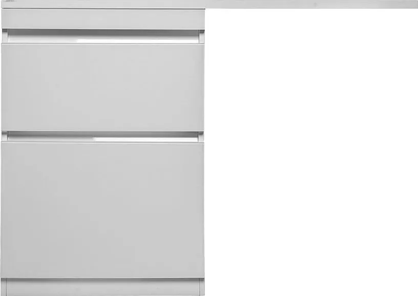 

Тумба под стиральную машину Style Line Даймонд 120 белая