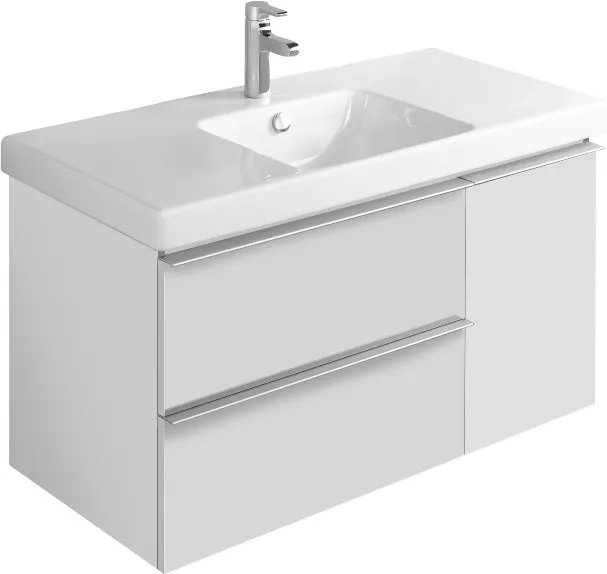 

Тумба для комплекта Jacob Delafon Odeon Up EB891RU-J5 белый блестящий, 2 ящика, 1 дверца