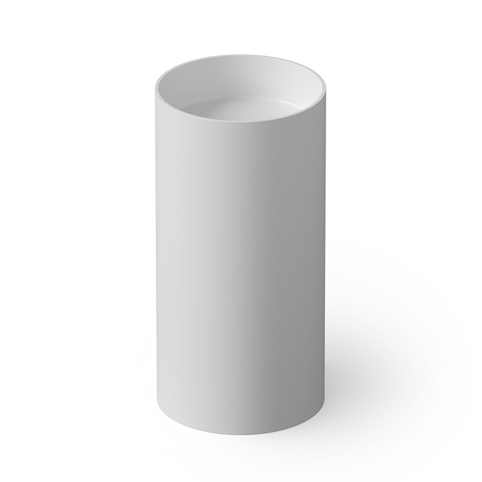 

DEA DESIGN (Pedestal Basin) Раковина напольная 45x45xh90 см, из композита Solid surface, д/клапан с крышкой из композита, цвет White №18
