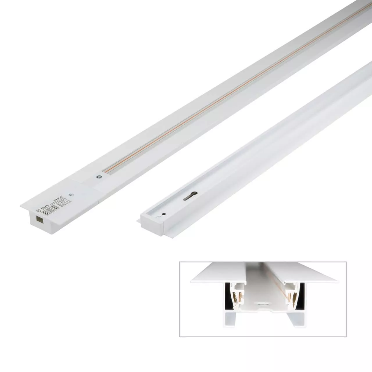 

Шинопровод встраиваемый однофазный Volpe UBX-Q123 RS2 White 300 Set01 UL-00007378