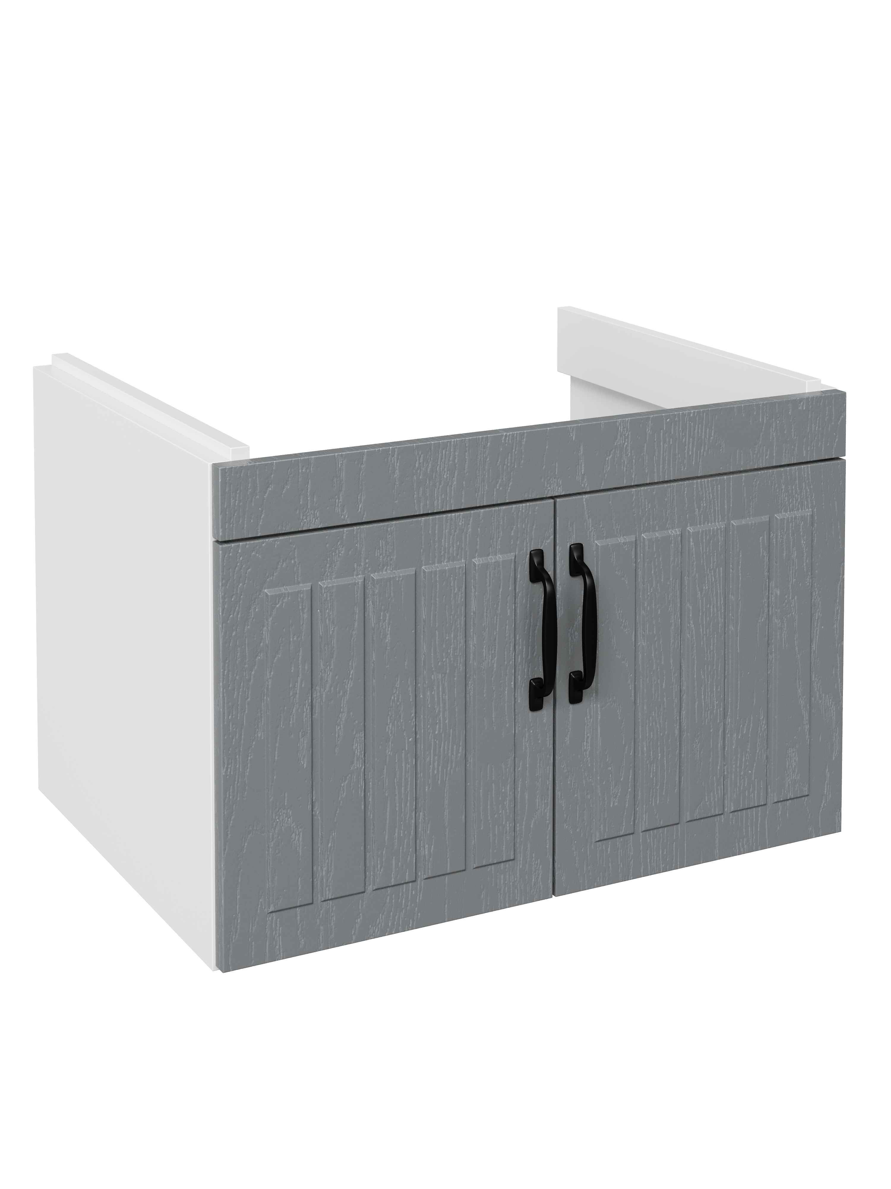 

Тумба под раковину без столешницы DIWO Сочи 60x44 подвесная, антрацит