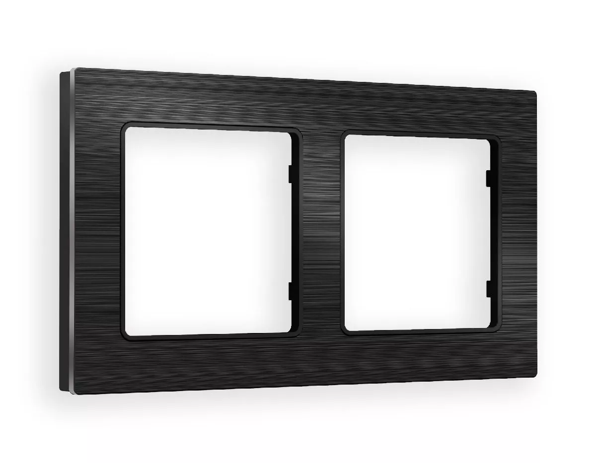 

Рамка двухместная Ambrella Volt Platos AF550502