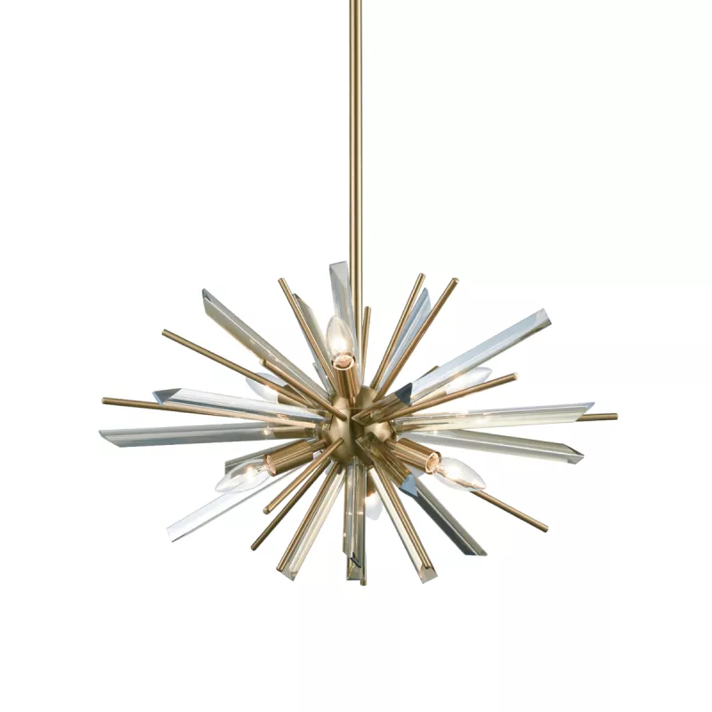 

Люстра на штанге Delight Collection P68112-6AB antique brass