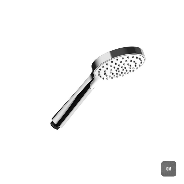 

ALMAR (Hand showers) Ручной душ SENSE L 249 мм, Ø110 мм, пластик ABS, цвет Brushed PVD Gun Metal