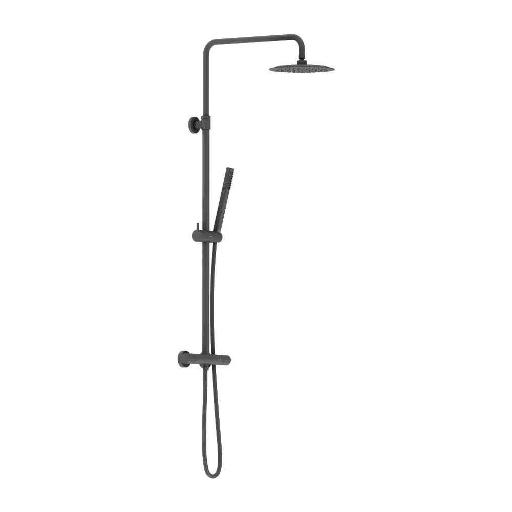 

Душевая стойка Damixa Scandinavian Pure 936800300 черная матовая