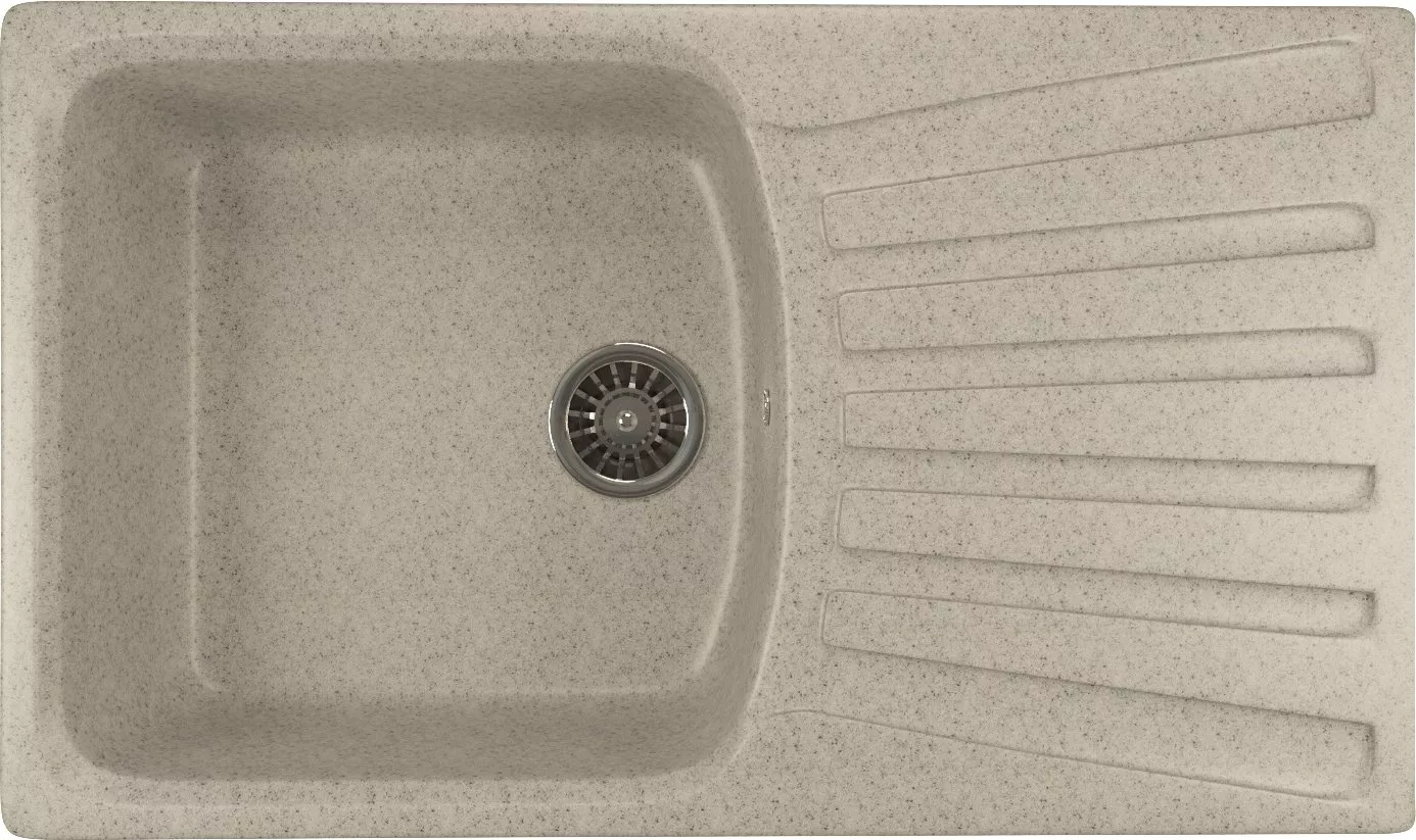 

Мойка из искусственного мрамора MIXLINE ML-GM20 48x83 (525158)