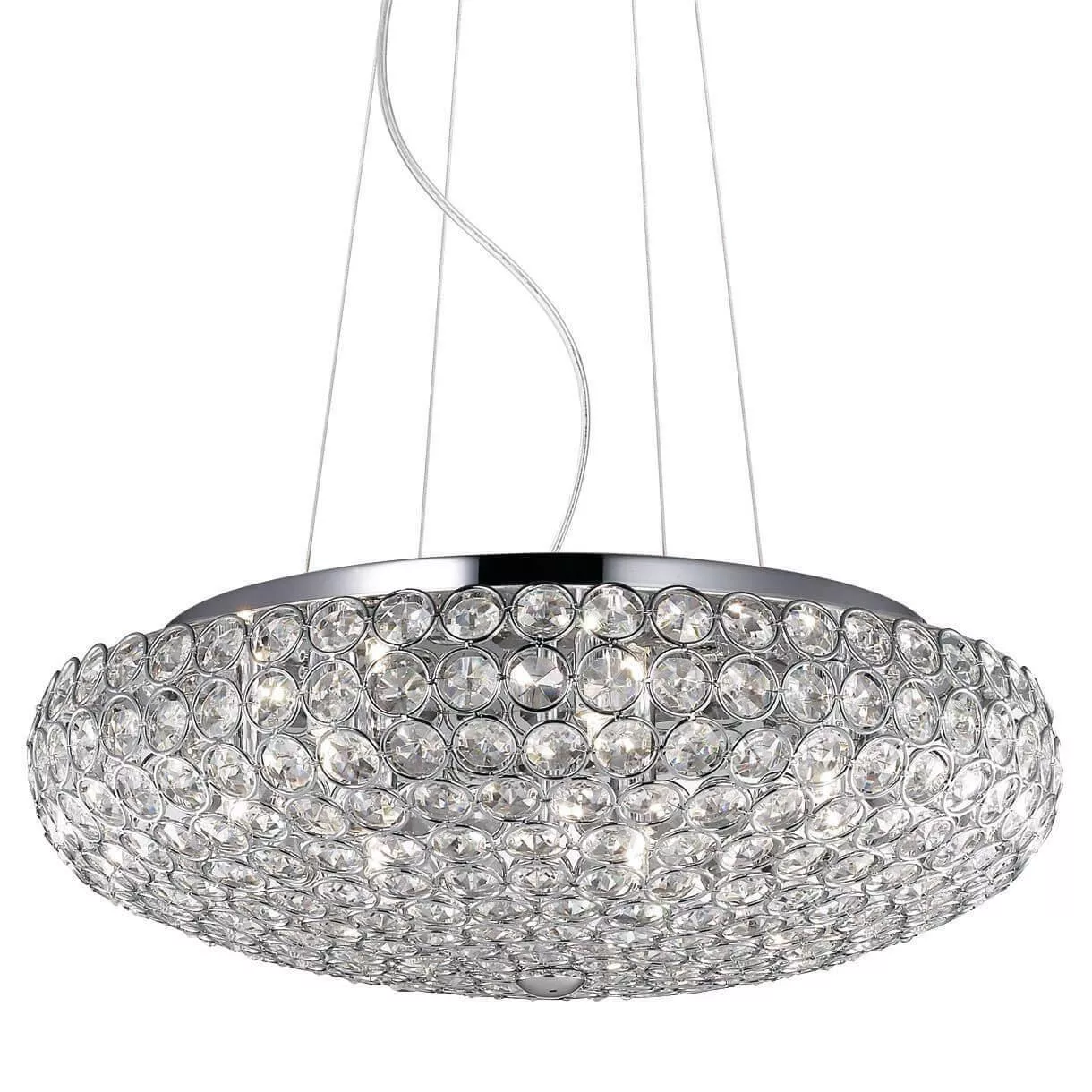 

Подвесной светильник Ideal Lux King SP7 Cromo 087979