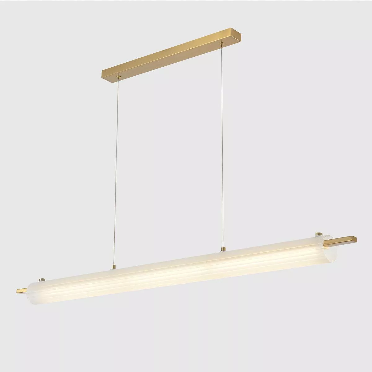 

Подвесной светодиодный светильник Crystal Lux Tunnel SP40 Led Brass