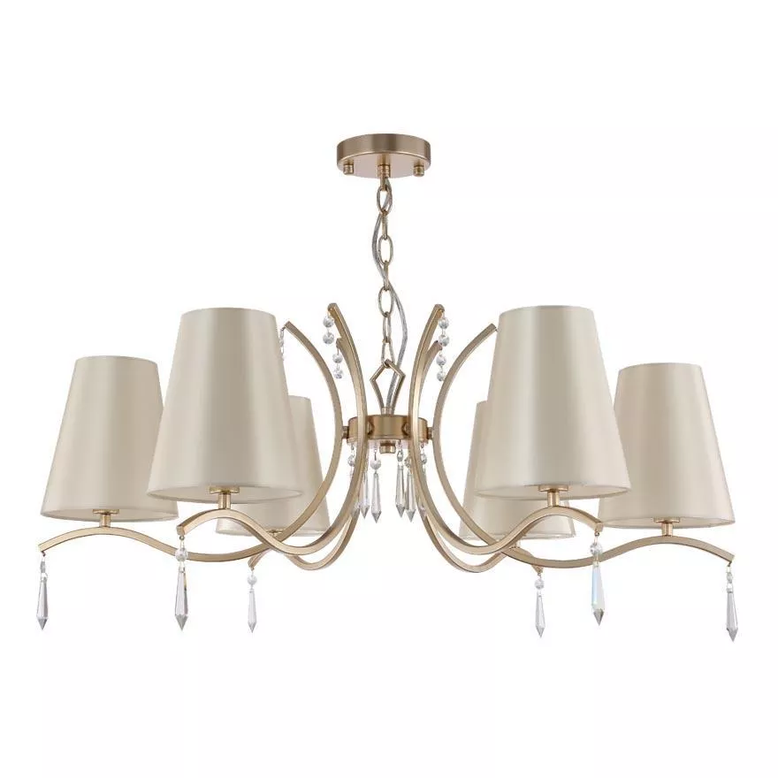 

Подвесная люстра Crystal Lux Renata SP6 Gold