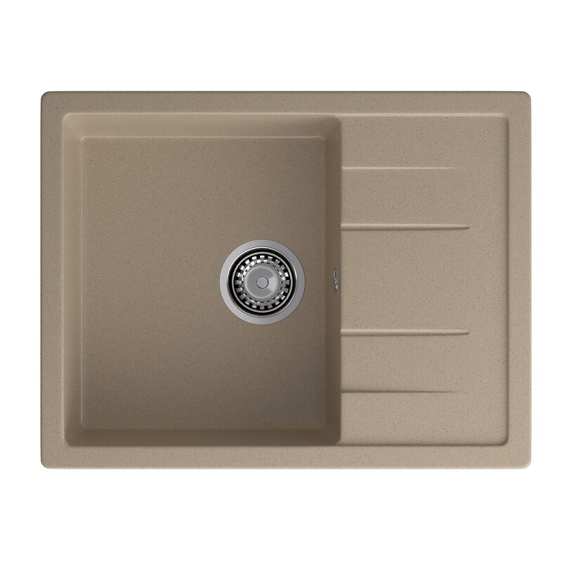 Кухонная мойка GranFest QUADRO 650L, песок