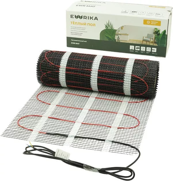 

Теплый пол EWRIKA MAT EWR 150-9 самоклеящийся