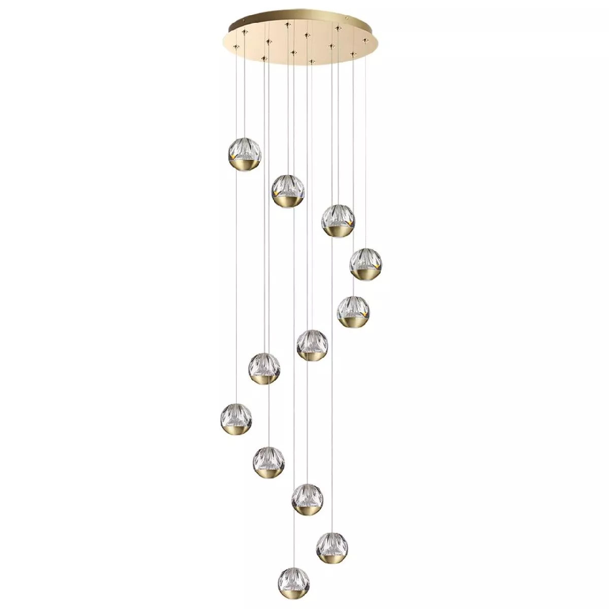 

Каскадная люстра Odeon Light L-vision Sono 5101/60L